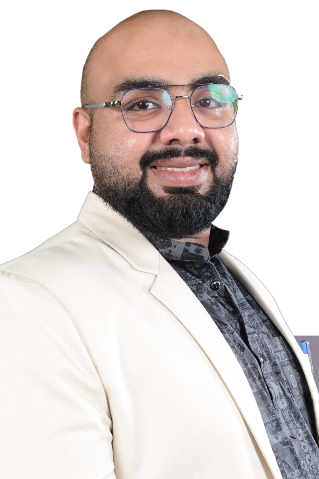 Portrait of Dr. Ahamed Shibil P